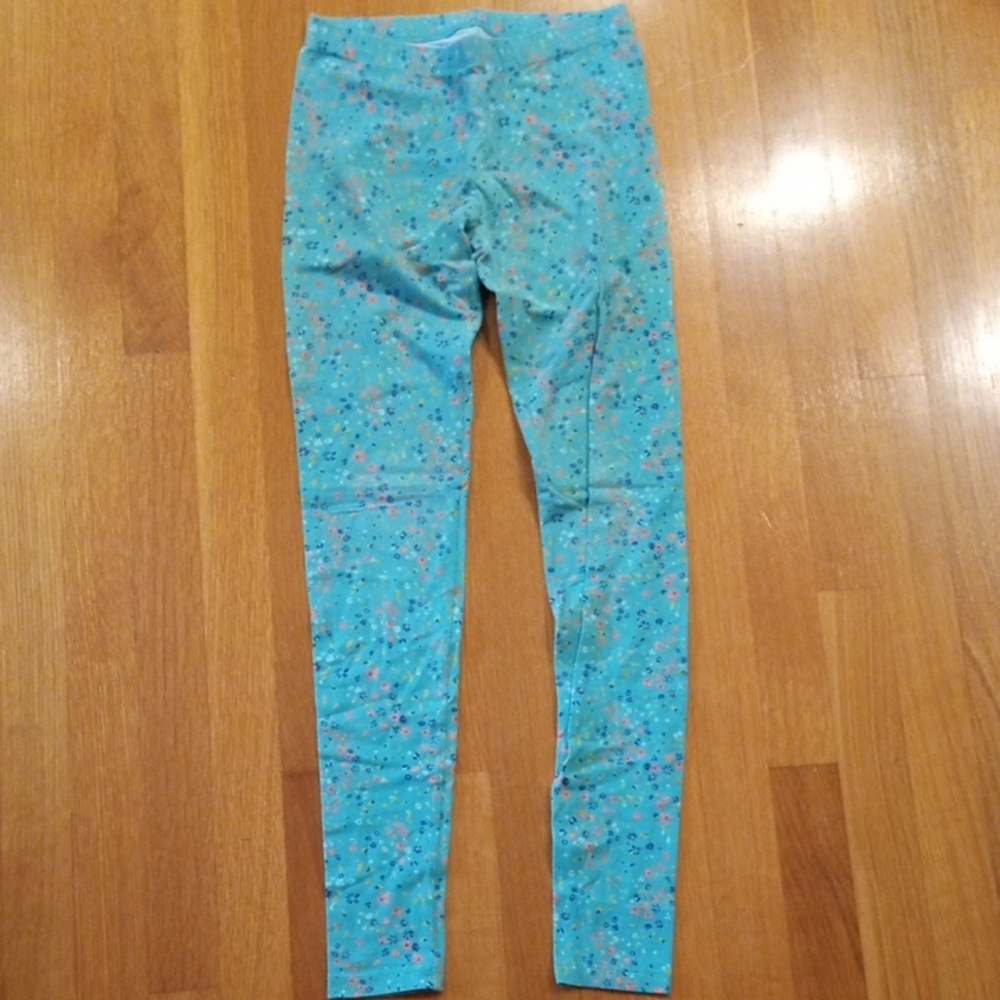 Arizona Floral Girls Leggings, Small